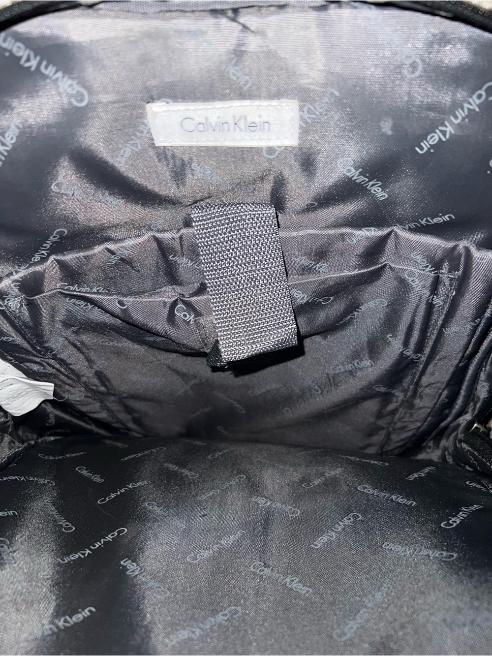 Calvin Klein Brown Monogram Backpack - Picture 4 of 6
